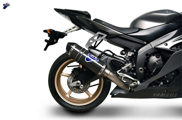 Termignoni Y105094CVT titanium full exhaust system with carbon silencer for Yamaha YZF-R6