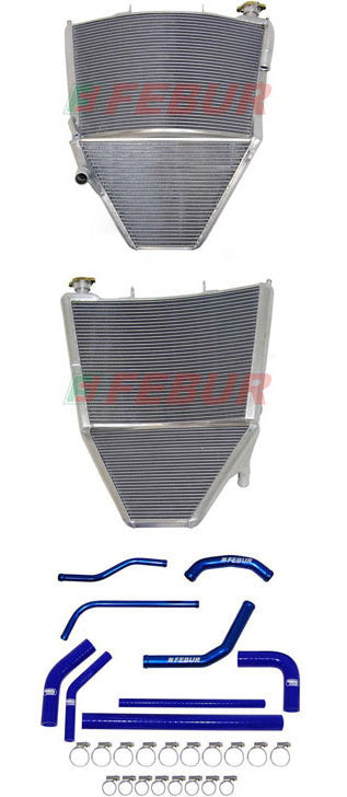 Febur FE1297S racing water radiator for Kawasaki ZX-10 R 2011–2015