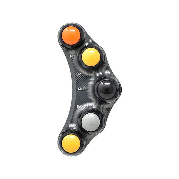 JetPrime JP PLSR 004 race left handlebar switch for Kawasaki ZX-10 R/RR in black