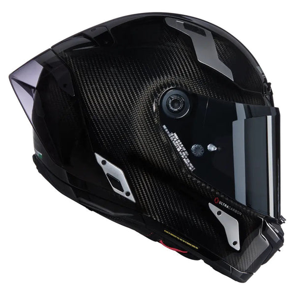 Nolan X-804 RS Ultra Carbon full-face helmet in Glossy Silver Argento 332