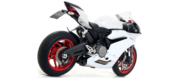 Arrow 71144PK titanium slip-on silencer with carbon end cap for Ducati Panigale 959