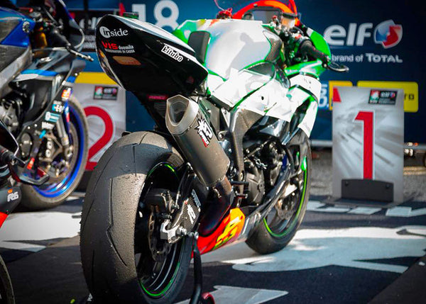 Spark Exhaust Force full system titanium silencer stainless header Kawasaki ZX-6R GKA8806T