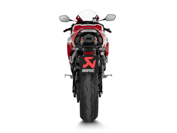 Akrapovic Slip-On Line Titanium silencer with carbon end cap on Honda CBR 600 RR PC69