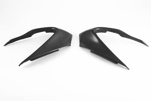 Fullsix carbon front fairing extension set for Ducati Panigale 1199, 200 Plain glossy finish