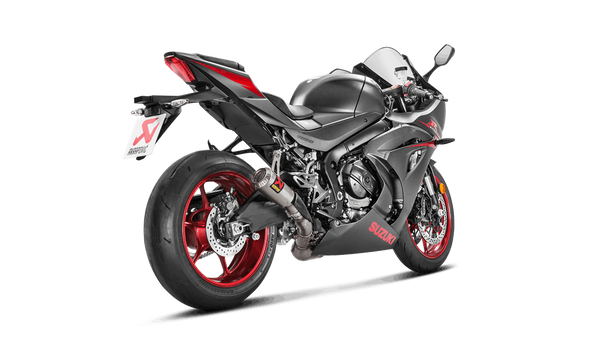 Akrapovic Slip-On Line titanium silencer on Suzuki GSX-R 1000 2017-2023