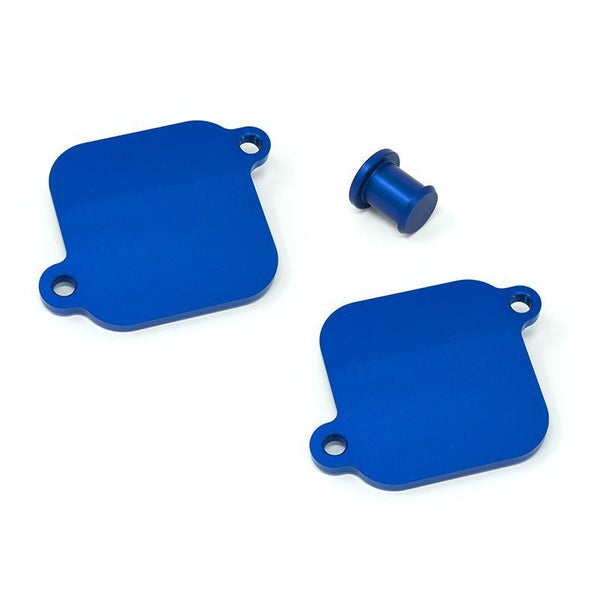 JetPrime JP ES 020 SLS AIS PAIR blockoff cover for Ducati Panigale V4 2025-2026 CNC aluminium