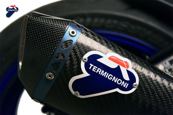 Termignoni Y106080CFT carbon slip-on silencer for Yamaha YZF-R1/M 2015-2026