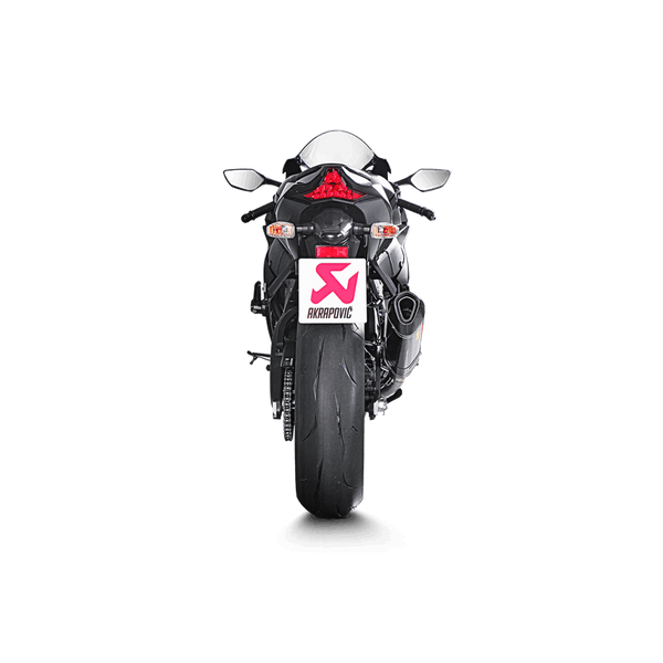 Akrapovic Slip-On Line carbon silencer on Kawasaki ZX-10R 2016-2020