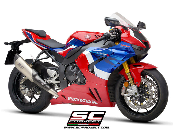 SC-Project SC1-R slip-on silencer for Honda CBR 1000 RR-R SC82 carbon and titanium finish
