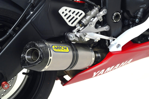 Arrow Thunder titanium slip-on silencer 71699PK for Yamaha YZF-R6 RJ11