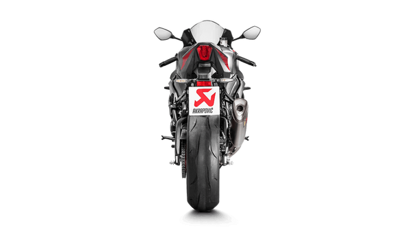 Akrapovic Evolution Line titanium full exhaust system on Suzuki GSX-R 1000 2017-2023