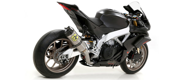 Arrow Race-Tech 71906PK titanium slip-on silencer for Aprilia RSV4 1100 Factory 2019-2020