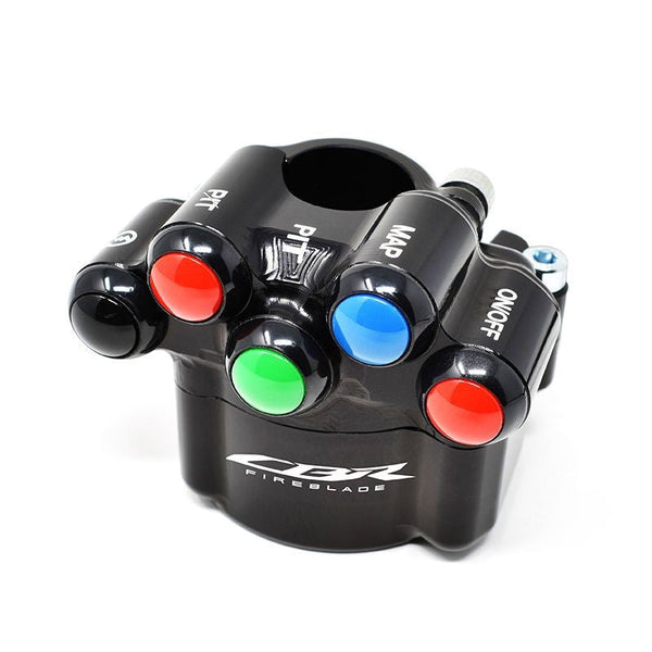 JetPrime JP ACC 027 CNC aluminium throttle grip housing black anodised Honda CBR 1000 RR-R SC82