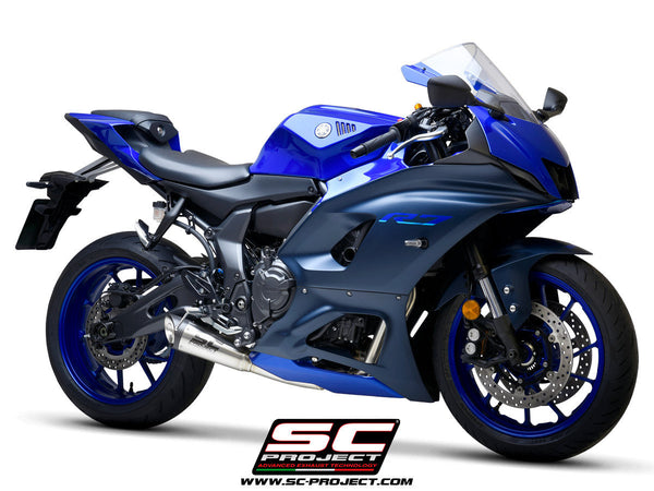 SC-Project RACE S1 titanium full exhaust system for Yamaha YZF-R7 2021-2025
