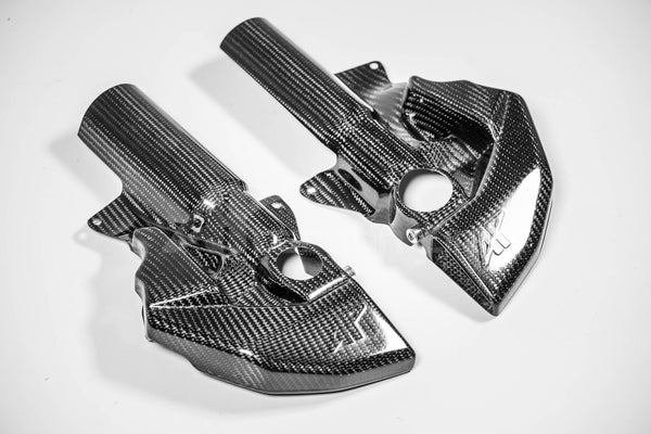 AP Carbon Line 200g twill carbon brake caliper cooling for Yamaha YZF-R1 RN65