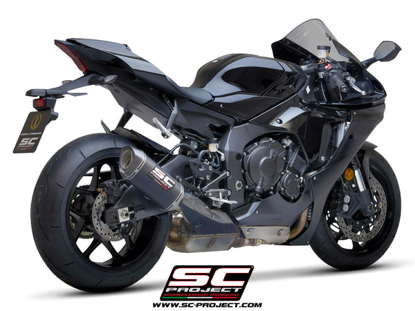 SC-Project SC1-S slip-on silencer for Yamaha YZF-R1 RN65 2020-2026
