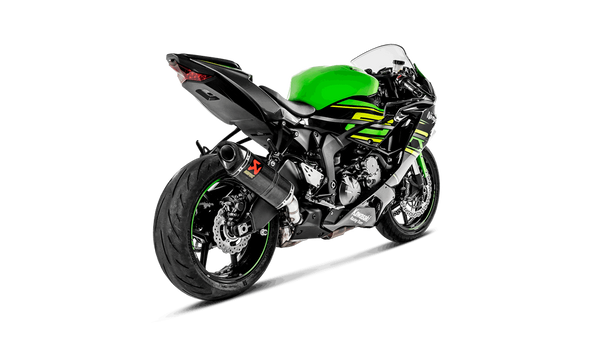 Akrapovic Slip-On Line Carbon silencer Kawasaki ZX-6R 2009-2026 S-K6SO7-ZC