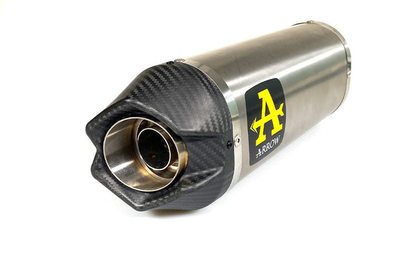 Arrow Indy Race aluminium slip-on silencer 71929AK for Aprilia RS 660 with carbon end cap
