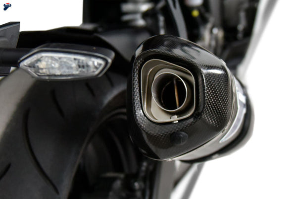 Termignoni Titanium Kit SSP full exhaust system for Yamaha YZF-R6, titanium headers and carbon silencer