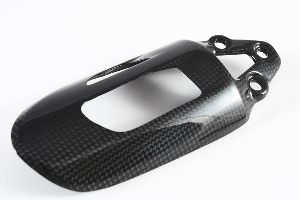 Fullsix carbon shock guard cover for Ducati Panigale 1199 in glossy finish