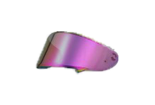 NHK GP-R Tech Race replacement visor in Amarant Pink