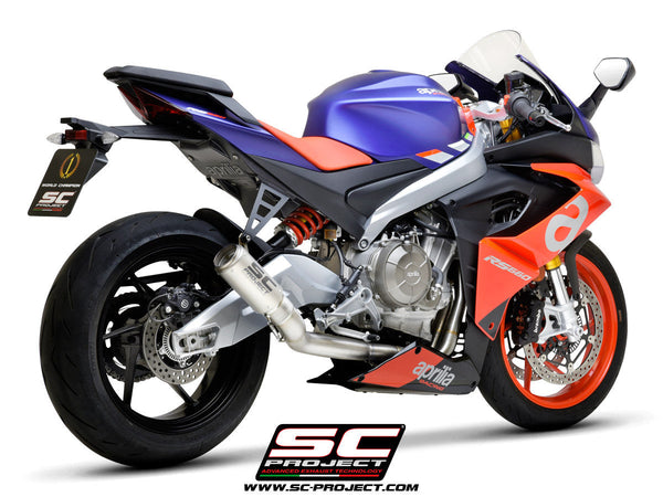 SC-Project Titan CR-T 2-1 full exhaust system for Aprilia RS 660 2020-2024