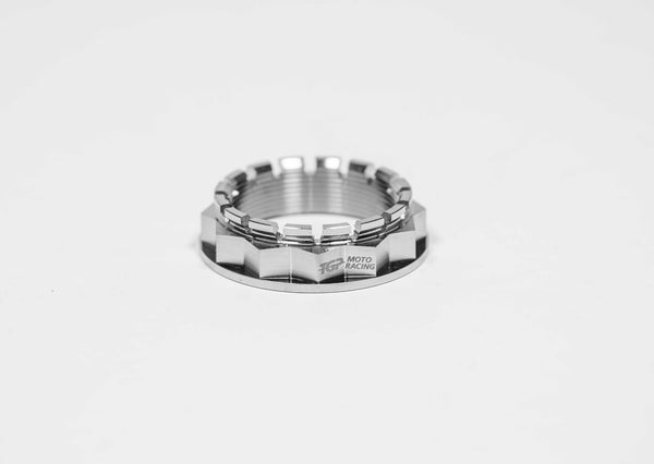 TGP MotoRacing titanium rear axle nut M48x1.5 for Ducati Panigale V4 V4S V4R