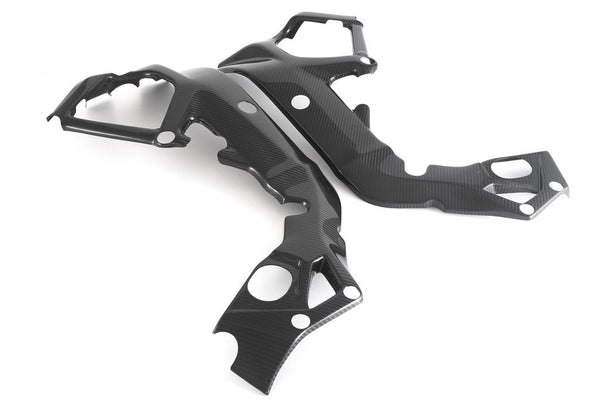 Fullsix carbon frame protection guard extension set for BMW S1000RR K46 2015-2018