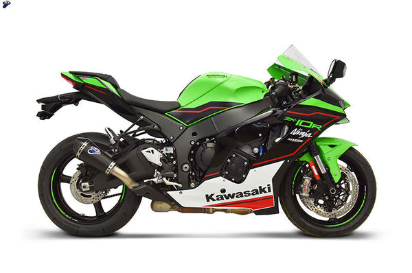 Termignoni Conical Black slip-on exhaust kit for Kawasaki ZX-10 R/RR 2021-2026