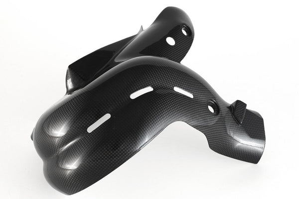 Fullsix carbon header heat shield for Ducati Panigale V4/S/R 2018-2021
