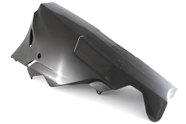 Fullsix Carbon Race Belly Pan for BMW S1000RR K46 2015-2018 in 245 Twill gloss finish