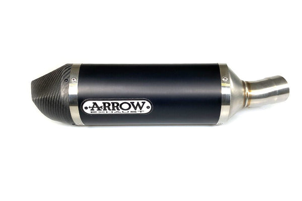 Arrow Race-Tech Aluminium Dark slip-on silencer for Suzuki GSX-R 1000 2017-2023 – 71855AKN