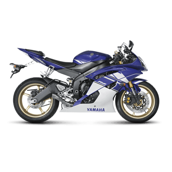 Akrapovic Slip-On Line Titanium silencer Yamaha YZF-R6 Megaphone GP 1