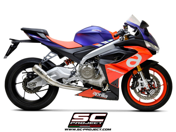 SC-Project Titan CR-T 2-1 full exhaust system for Aprilia RS 660 2020-2024