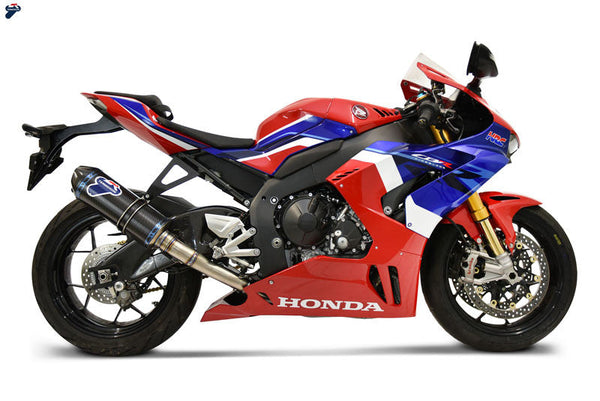 Termignoni H17109400TTC full titanium exhaust system with carbon silencer on Honda CBR 1000 RR-R SC82