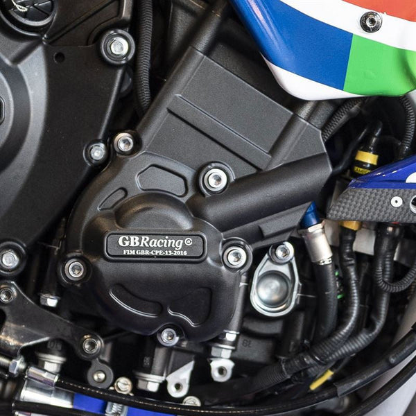 GBRacing SBK ignition cover protector for Yamaha YZF-R1/M 2015–2026