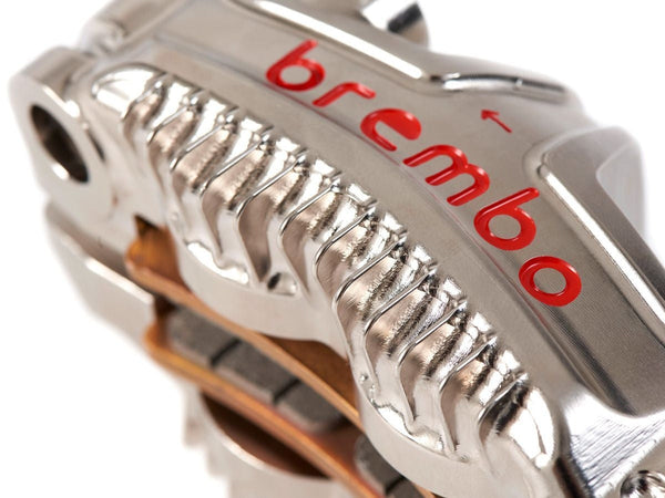 Brembo GP4-MS CNC monoblock brake caliper kit 108mm nickel finish 220D60030
