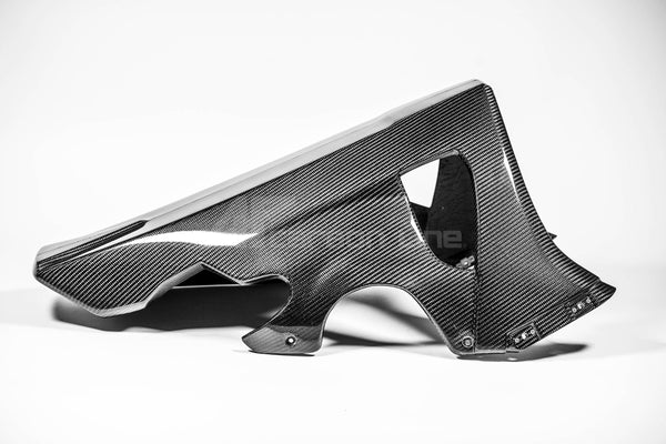 AP Carbon Line 200g twill carbon front spoiler for Yamaha YZF-R1/M RN65 2020–2026