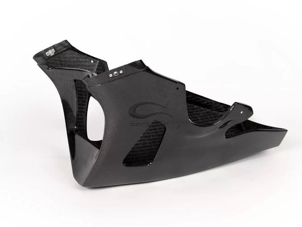 Carbonin complete carbon race fairing set for Yamaha YZF-R1/M RN65 2020-2026, natural carbon weave finish