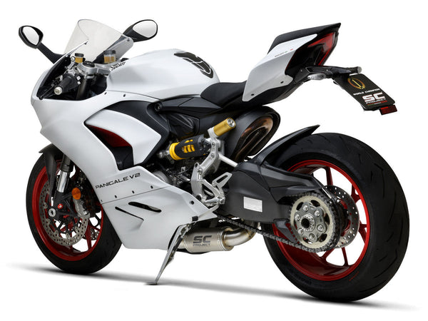 SC-Project S1 titanium semi-complete 2-1 exhaust system for Ducati Panigale V2 955
