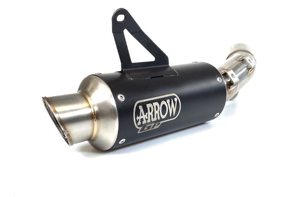 Arrow GP2 Dark stainless steel slip-on silencer for BMW S1000RR 2017-2018