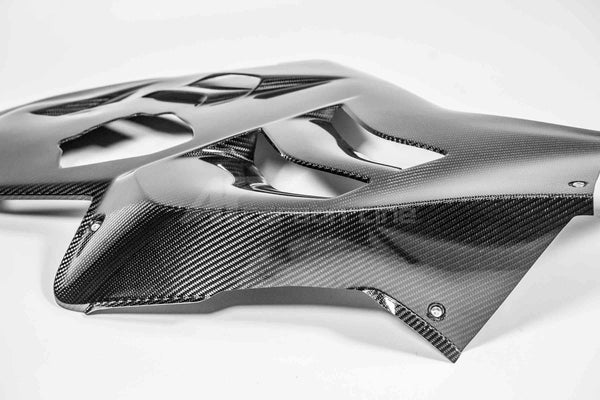 AP Carbon Line SBK left side panel 200g twill carbon Ducati Panigale V4 2022-2024