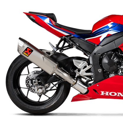 Akrapovic slip-on track day titanium silencer for Honda CBR1000RR-R SC82 2020–2023