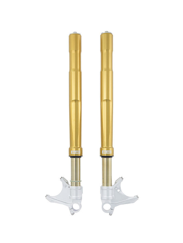 Öhlins FGRT 237 upside-down fork for Kawasaki ZX-10R ZX-10RR 2021–2026 gold anodised