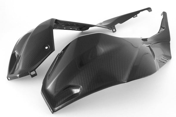 Fullsix carbon tank side panels BMW S1000RR K67 245 twill gloss finish