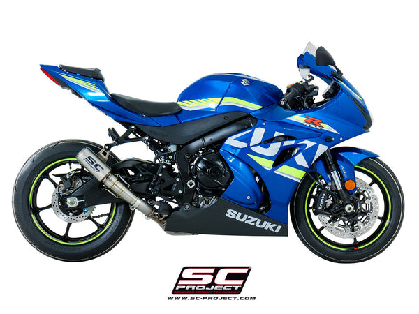 SC-Project CR-T slip-on silencer for Suzuki GSX-R 1000 2017-2023 S16A-T36