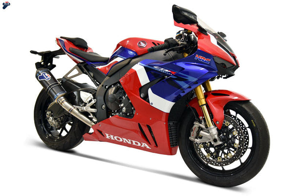 Termignoni H17109400TTC full titanium exhaust system with carbon silencer on Honda CBR 1000 RR-R SC82