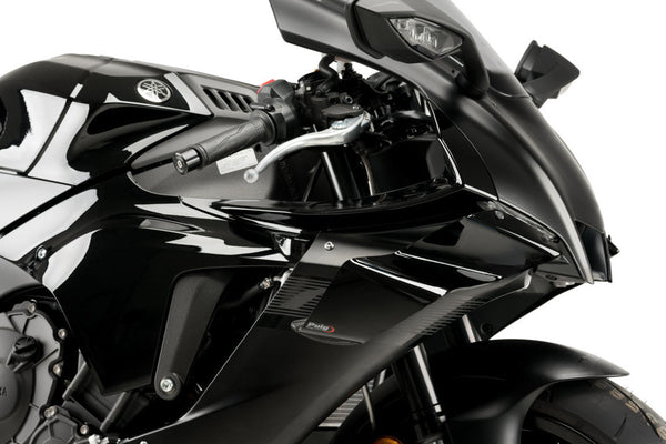 Puig GP Winglets front spoiler for Yamaha YZF-R1/M RN65 2020-2026 – model 20523
