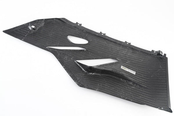 Fullsix carbon lower left side panel fairing for Ducati Panigale V2 955