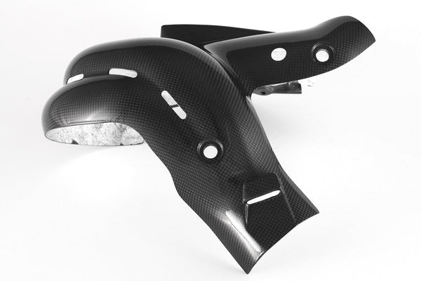 Fullsix carbon header heat shield for Ducati Panigale V4/S/R 2018-2021